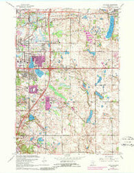 Lake Elmo Minnesota Historical topographic map, 1:24000 scale, 7.5 X 7.5 Minute, Year 1967