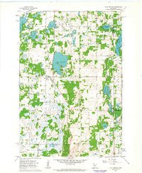 Lake Fremont Minnesota Historical topographic map, 1:24000 scale, 7.5 X 7.5 Minute, Year 1961