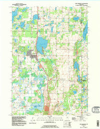 Lake Fremont Minnesota Historical topographic map, 1:24000 scale, 7.5 X 7.5 Minute, Year 1991