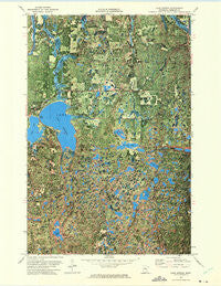 Lake George Minnesota Historical topographic map, 1:24000 scale, 7.5 X 7.5 Minute, Year 1972