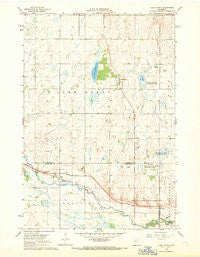 Lake Henry Minnesota Historical topographic map, 1:24000 scale, 7.5 X 7.5 Minute, Year 1967