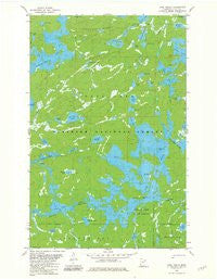Lake Insula Minnesota Historical topographic map, 1:24000 scale, 7.5 X 7.5 Minute, Year 1981