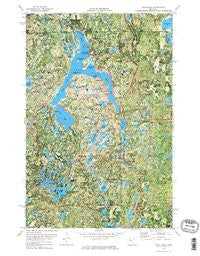 Lake Itasca Minnesota Historical topographic map, 1:24000 scale, 7.5 X 7.5 Minute, Year 1972