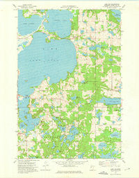 Lake Lida Minnesota Historical topographic map, 1:24000 scale, 7.5 X 7.5 Minute, Year 1973
