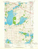 Lake Mary Minnesota Historical topographic map, 1:24000 scale, 7.5 X 7.5 Minute, Year 1966
