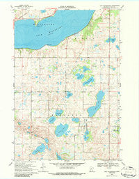Lake Minnewaska Minnesota Historical topographic map, 1:24000 scale, 7.5 X 7.5 Minute, Year 1968
