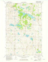 Lake Olaf Minnesota Historical topographic map, 1:24000 scale, 7.5 X 7.5 Minute, Year 1973