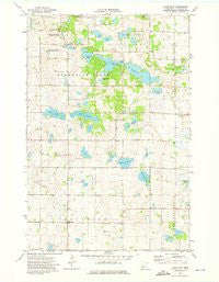 Lake Olaf Minnesota Historical topographic map, 1:24000 scale, 7.5 X 7.5 Minute, Year 1973