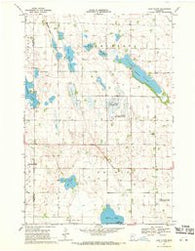 Lake Oliver Minnesota Historical topographic map, 1:24000 scale, 7.5 X 7.5 Minute, Year 1968