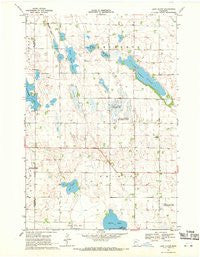 Lake Oliver Minnesota Historical topographic map, 1:24000 scale, 7.5 X 7.5 Minute, Year 1968
