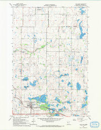 Lake Park Minnesota Historical topographic map, 1:24000 scale, 7.5 X 7.5 Minute, Year 1966