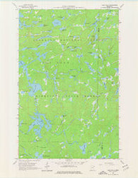 Lake Polly Minnesota Historical topographic map, 1:24000 scale, 7.5 X 7.5 Minute, Year 1960