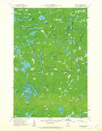 Lake Polly Minnesota Historical topographic map, 1:24000 scale, 7.5 X 7.5 Minute, Year 1960