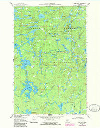 Lake Polly Minnesota Historical topographic map, 1:24000 scale, 7.5 X 7.5 Minute, Year 1960