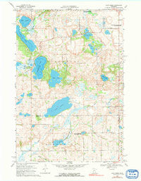 Lake Simon Minnesota Historical topographic map, 1:24000 scale, 7.5 X 7.5 Minute, Year 1968