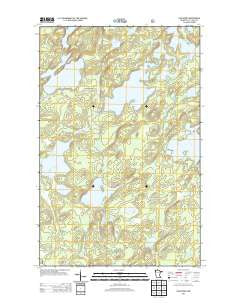 Lake Agnes Minnesota Historical topographic map, 1:24000 scale, 7.5 X 7.5 Minute, Year 2013