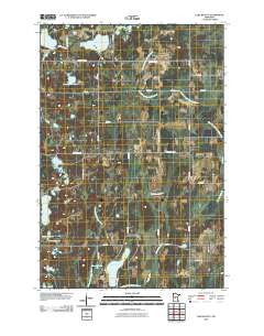 Lake Beauty Minnesota Historical topographic map, 1:24000 scale, 7.5 X 7.5 Minute, Year 2010