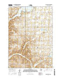 Lake Benton NW Minnesota Current topographic map, 1:24000 scale, 7.5 X 7.5 Minute, Year 2016
