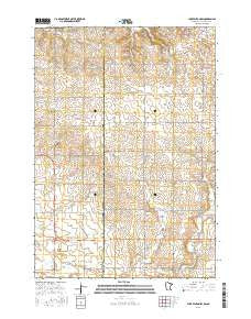 Lake Benton SW Minnesota Current topographic map, 1:24000 scale, 7.5 X 7.5 Minute, Year 2016