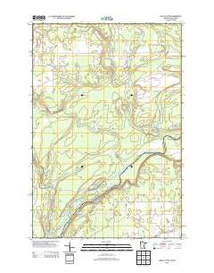 Lake Clayton Minnesota Historical topographic map, 1:24000 scale, 7.5 X 7.5 Minute, Year 2013