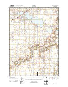 Lake Crystal Minnesota Historical topographic map, 1:24000 scale, 7.5 X 7.5 Minute, Year 2013