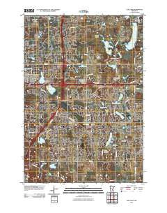 Lake Elmo Minnesota Historical topographic map, 1:24000 scale, 7.5 X 7.5 Minute, Year 2010