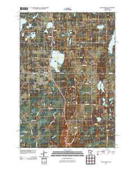 Lake Fremont Minnesota Historical topographic map, 1:24000 scale, 7.5 X 7.5 Minute, Year 2010