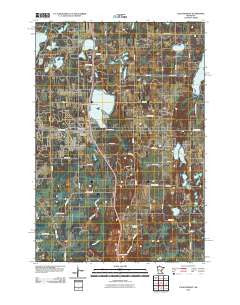 Lake Fremont Minnesota Historical topographic map, 1:24000 scale, 7.5 X 7.5 Minute, Year 2010