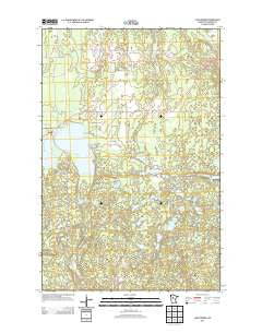 Lake George Minnesota Historical topographic map, 1:24000 scale, 7.5 X 7.5 Minute, Year 2013