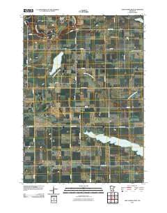 Lake Hanska West Minnesota Historical topographic map, 1:24000 scale, 7.5 X 7.5 Minute, Year 2010