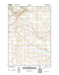Lake Hanska West Minnesota Historical topographic map, 1:24000 scale, 7.5 X 7.5 Minute, Year 2013