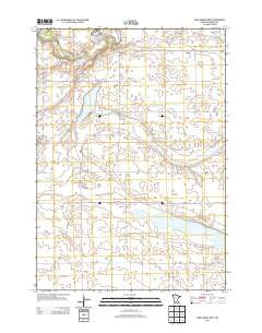 Lake Hanska West Minnesota Historical topographic map, 1:24000 scale, 7.5 X 7.5 Minute, Year 2013