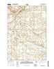 Lake Hanska West Minnesota Current topographic map, 1:24000 scale, 7.5 X 7.5 Minute, Year 2016