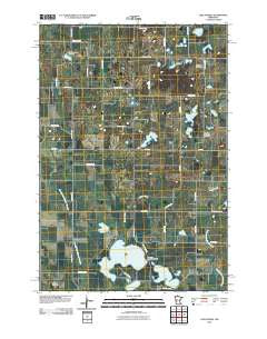 Lake Hassel Minnesota Historical topographic map, 1:24000 scale, 7.5 X 7.5 Minute, Year 2010