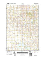 Lake Hassel Minnesota Historical topographic map, 1:24000 scale, 7.5 X 7.5 Minute, Year 2013