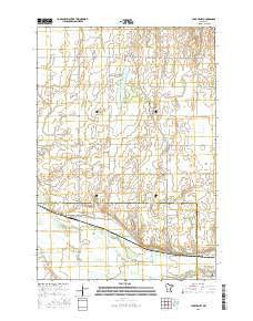 Lake Henry Minnesota Current topographic map, 1:24000 scale, 7.5 X 7.5 Minute, Year 2016