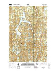 Lake Itasca Minnesota Current topographic map, 1:24000 scale, 7.5 X 7.5 Minute, Year 2016