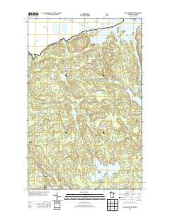 Lake Jeanette Minnesota Historical topographic map, 1:24000 scale, 7.5 X 7.5 Minute, Year 2013