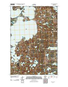 Lake Lida Minnesota Historical topographic map, 1:24000 scale, 7.5 X 7.5 Minute, Year 2010