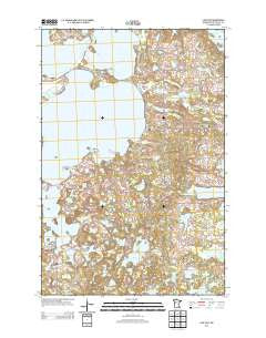 Lake Lida Minnesota Historical topographic map, 1:24000 scale, 7.5 X 7.5 Minute, Year 2013