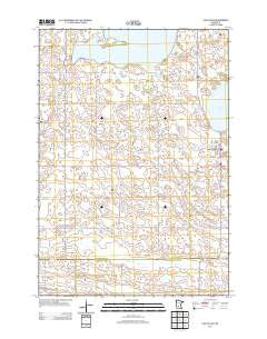 Lake Lillian Minnesota Historical topographic map, 1:24000 scale, 7.5 X 7.5 Minute, Year 2013