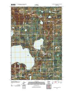 Lake Miltona East Minnesota Historical topographic map, 1:24000 scale, 7.5 X 7.5 Minute, Year 2010
