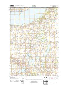 Lake Minnewaska Minnesota Historical topographic map, 1:24000 scale, 7.5 X 7.5 Minute, Year 2013