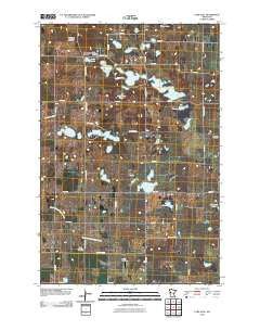 Lake Olaf Minnesota Historical topographic map, 1:24000 scale, 7.5 X 7.5 Minute, Year 2010