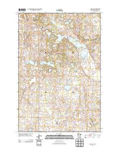 Lake Olaf Minnesota Historical topographic map, 1:24000 scale, 7.5 X 7.5 Minute, Year 2013