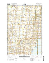 Lake Osakis West Minnesota Current topographic map, 1:24000 scale, 7.5 X 7.5 Minute, Year 2016