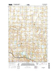 Lake Park Minnesota Current topographic map, 1:24000 scale, 7.5 X 7.5 Minute, Year 2016