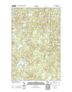 Lake Polly Minnesota Historical topographic map, 1:24000 scale, 7.5 X 7.5 Minute, Year 2013