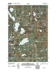Lake Simon Minnesota Historical topographic map, 1:24000 scale, 7.5 X 7.5 Minute, Year 2010