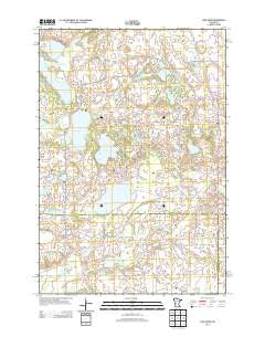 Lake Simon Minnesota Historical topographic map, 1:24000 scale, 7.5 X 7.5 Minute, Year 2013